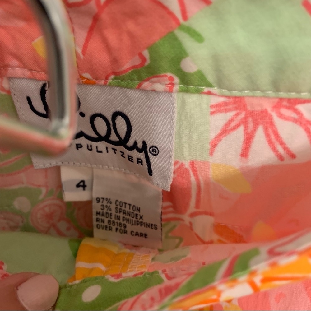 Lilly Pulitzer Patchwork Capri Pants - image 6